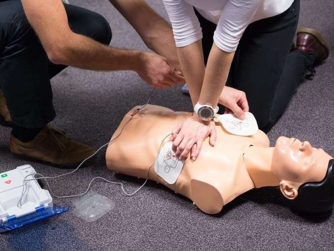 CPR & AED certification for EMT school